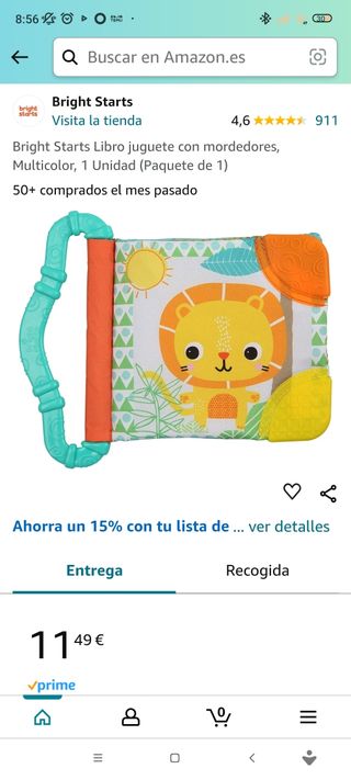 Libros bebes 1 acuático y 1 con mordedor