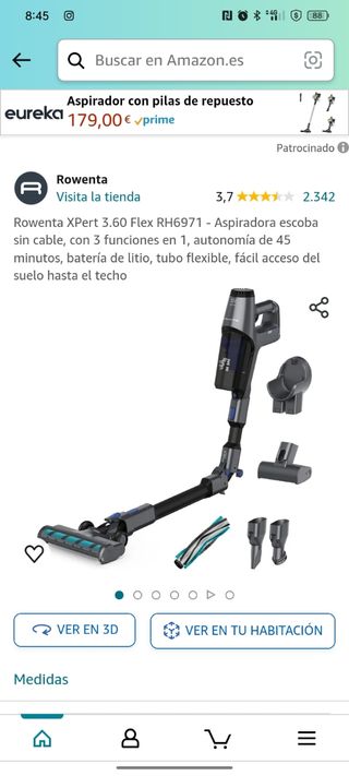Depósito polvo Rowenta XPERT 3.60 RH6971