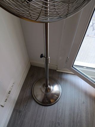 Ventilador  retro vintage de diseño industrial