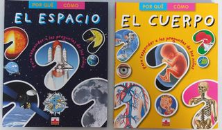2 Libros "El espacio", "el cuerpo"