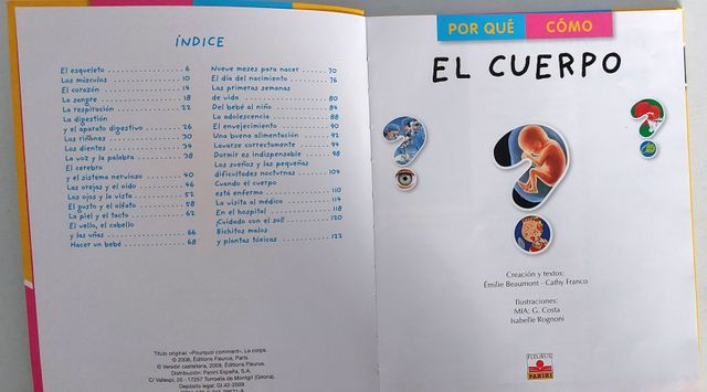 2 Libros "El espacio", "el cuerpo"