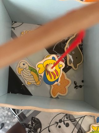 Juego pesca de Madera + Regalo