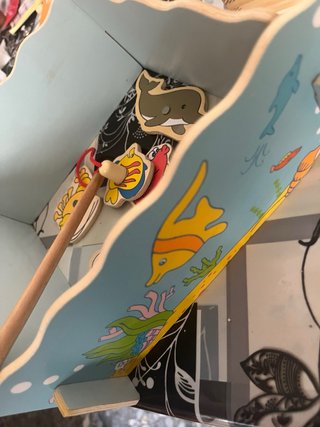 Juego pesca de Madera + Regalo