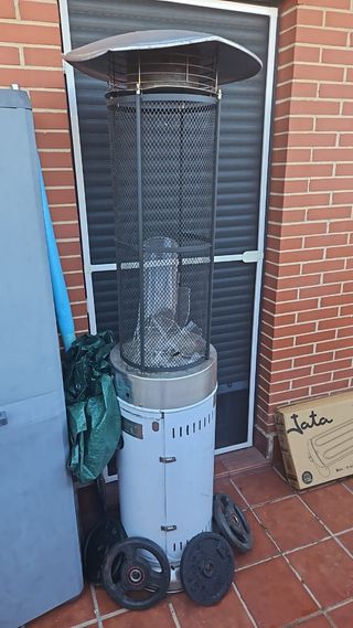 Estufa, necesita cambiar el cristal interior.