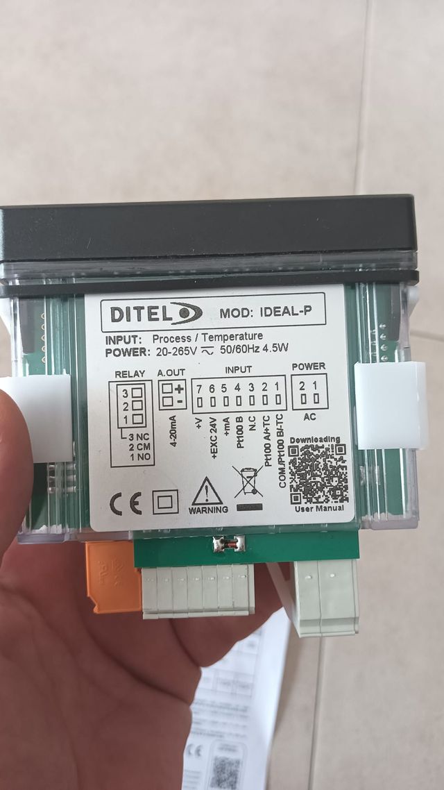 Indicador de temperatura y de proceso