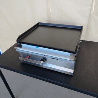 AL 🔲 Plancha Hierro Lisa [50 cm] Gas