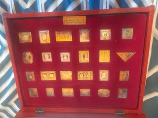 Coleccion sellos de oro, tesoros filatelicos