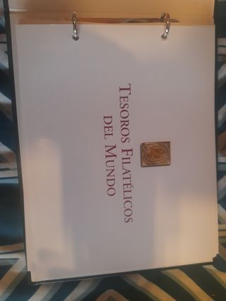 Coleccion sellos de oro, tesoros filatelicos