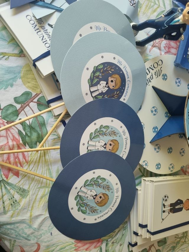Kit decoracion primera comunion