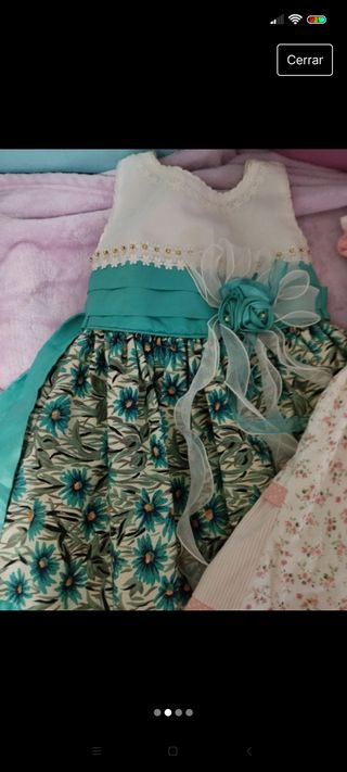 Vestido niña 2 años