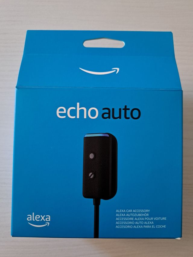 Echo auto. Accesorio Alexa para el coche