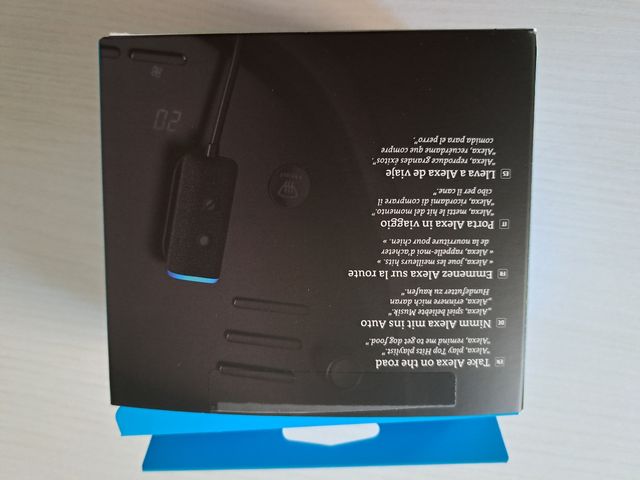 Echo auto. Accesorio Alexa para el coche