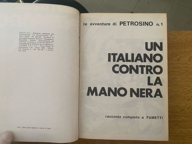 Raccolta rilegata Petrosino 