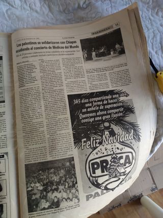 Periódico Diario Palentino 1996
