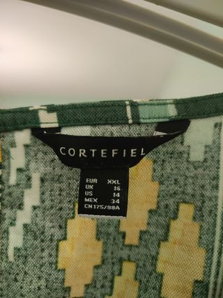 Mono largo estampado cortefiel