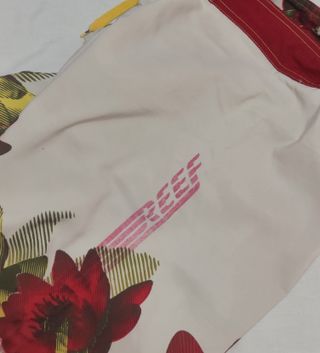 Bañador estampado floral Vintage Reef Blanco