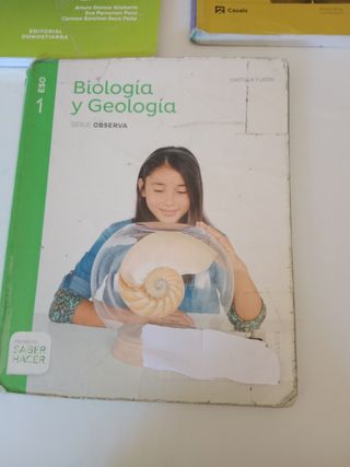 Rebajado Biología y Geología 1º Eso santillana