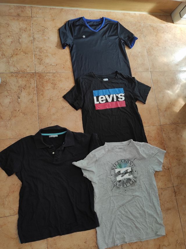 Lote camisetas talla 12/14 años