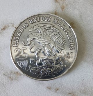 Moneda de plata conmemorativa JJOO 1968