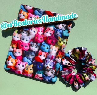 Funda libro bolsillo ebook kindle gatos 3d novela