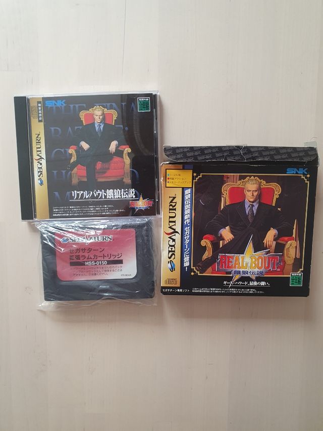 FATAL FURY REAL BOUT sega saturn