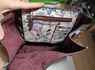 Bolso mochila estampado flores Parfois