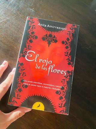 Libro EL ROJO DE LAS FLORES