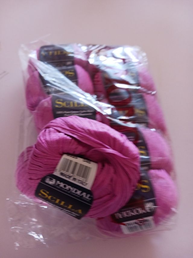 10 ovillos cinta Scilla Mondial