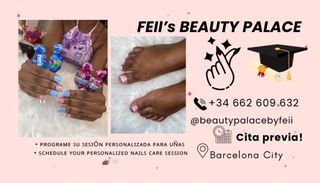 Servicios de uñas, cejas y pestañas