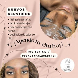 Servicios de uñas, cejas y pestañas