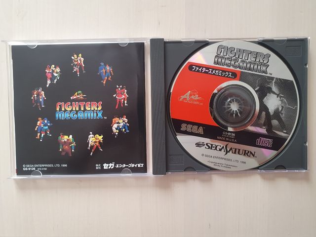 FIGHTERS MEGAMIX sega saturn