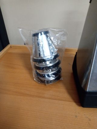 Grattugia elettrica con 4 lame di ri
