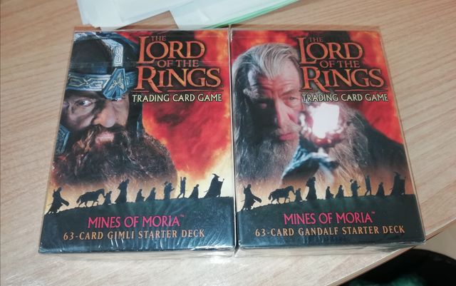 Lote 2 Mazos Sellados Señor Anillos Decipher