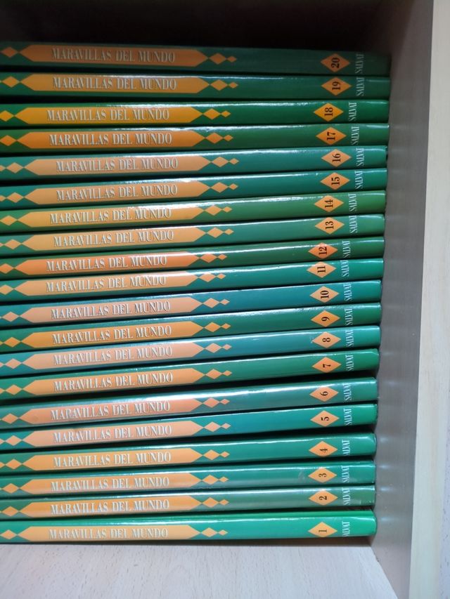 Libros. Las maravillas del mundo