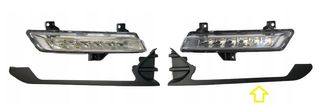 REJILLA IZQUIERDA FARO LED R. CLIO IV