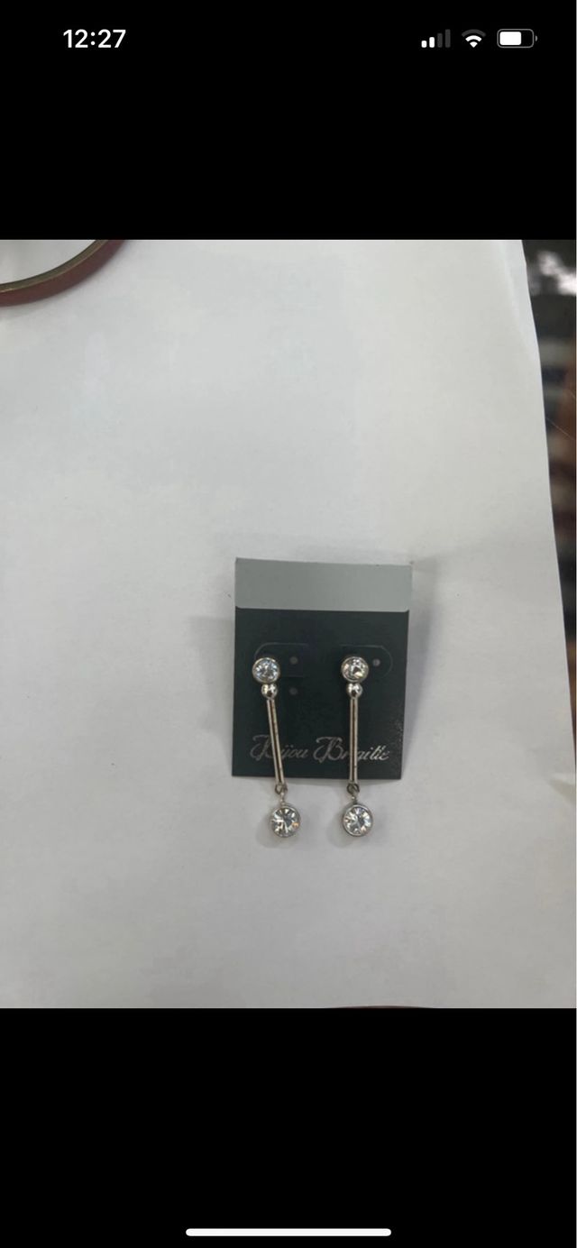 Pendientes con brillitos