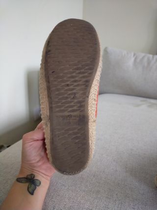 Alpargatas hombre con cordones 