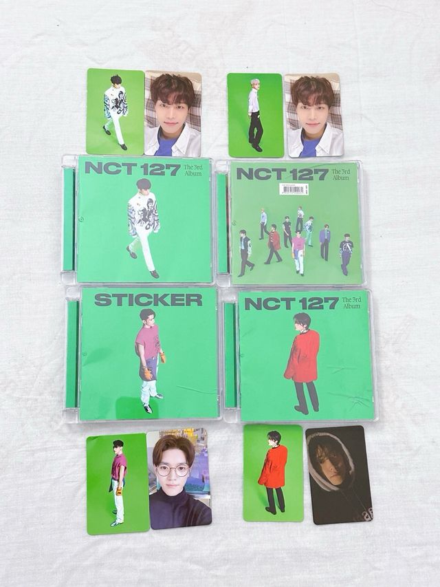 NCT 127 Sticker Album Jewel Case