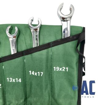 ✅ 6 Llaves fijas abiertas para racor - racores