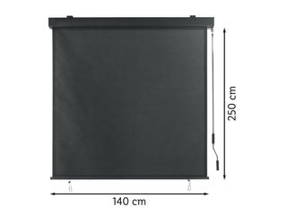 Estor exterior 140 x 250 cm opaco NUEVO