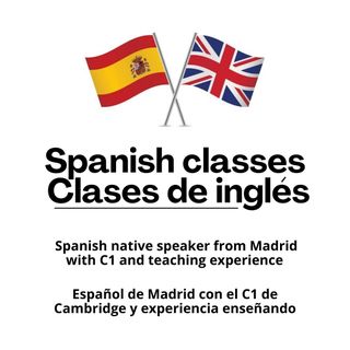 Clases de inglés y español