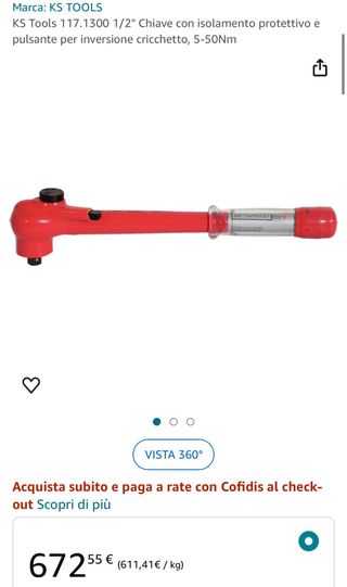 Chiava dinanometrica KS Tools