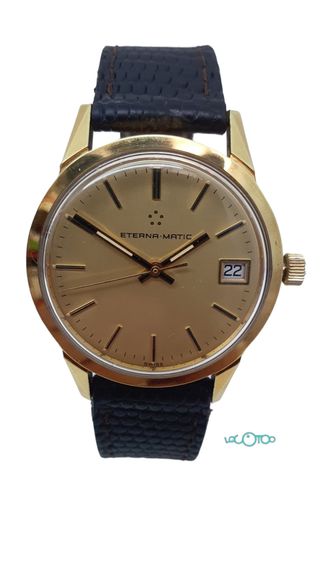 Reloj De Pulsera Eterna Matic Dorado