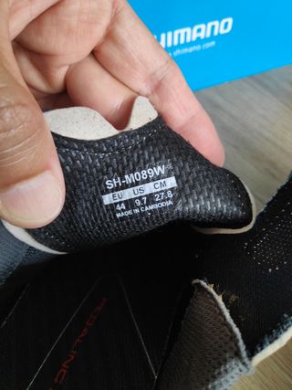 Zapatillas shimano mtb talla 44