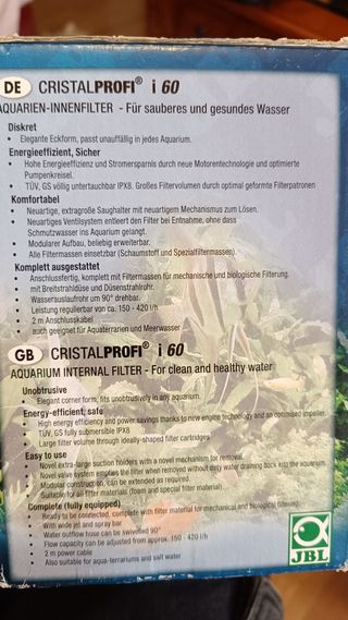 Bomba de agua para pecera