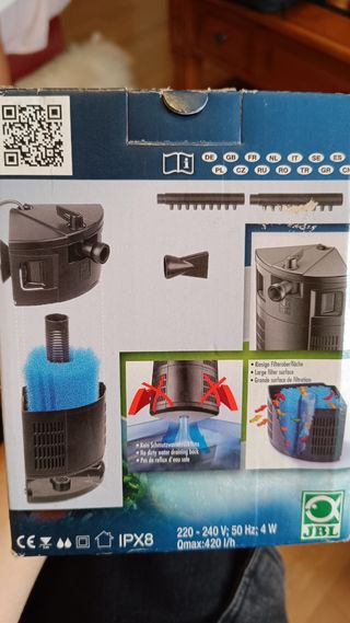 Bomba de agua para pecera