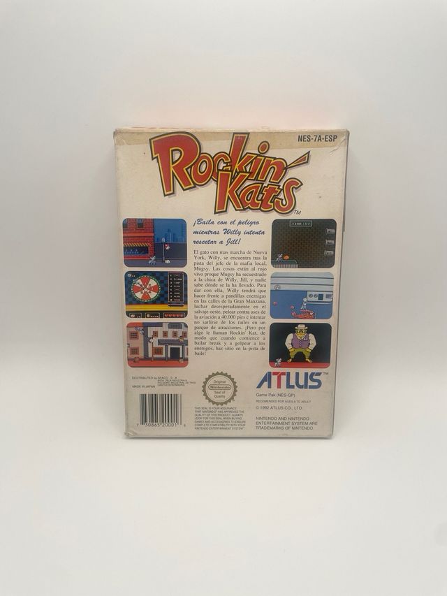 Rockin’ Kats de Nintendo NES versión española