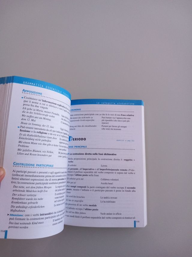 Grammatica essenziale Tedesco