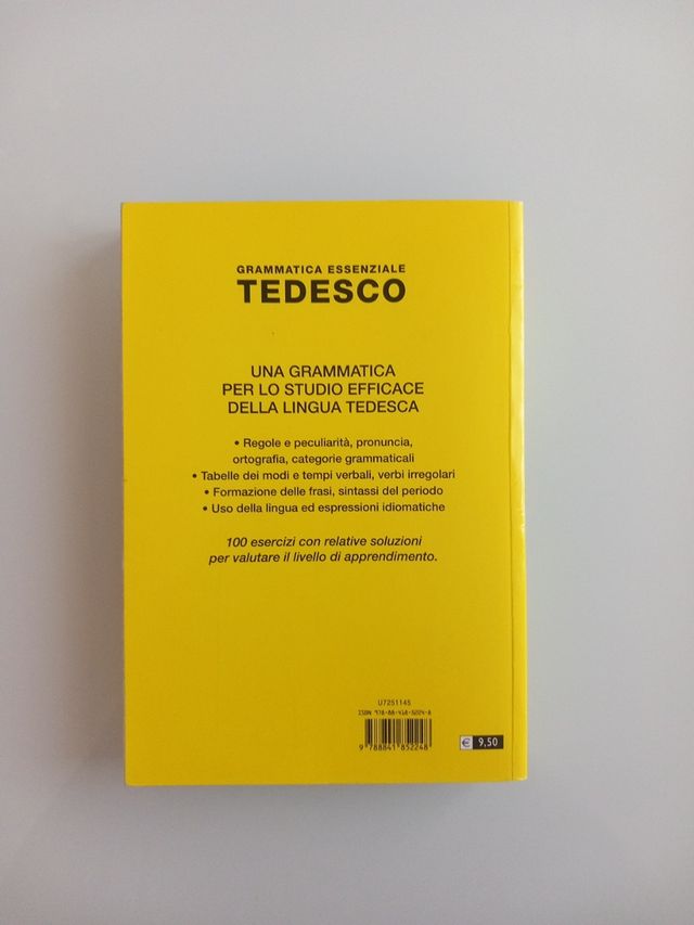 Grammatica essenziale Tedesco