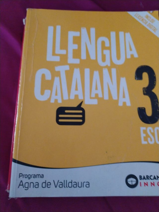 Llengua catalana 3 ESO